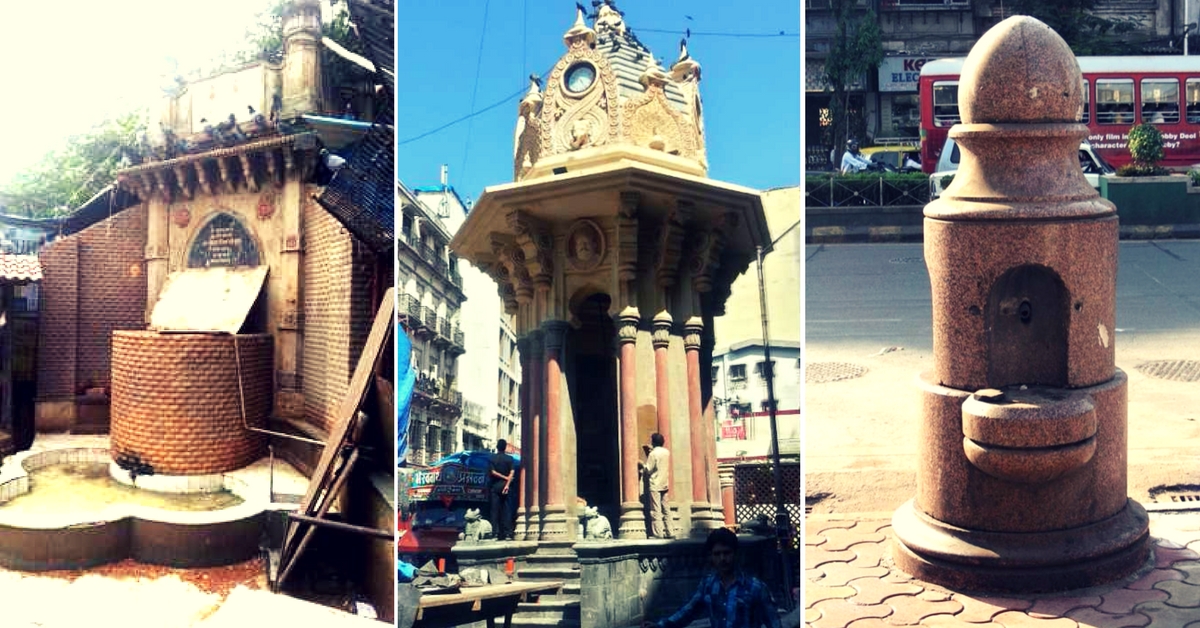 In Pics Mumbai's Beautiful and Ancient Fountains Are Getting a New Life!