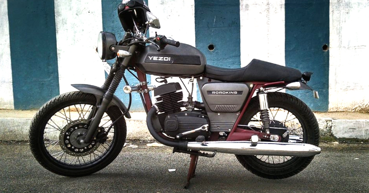 The iconi Yezdi Roadking, was made at the Mysuru factory. Image Courtesy: Facebook.
