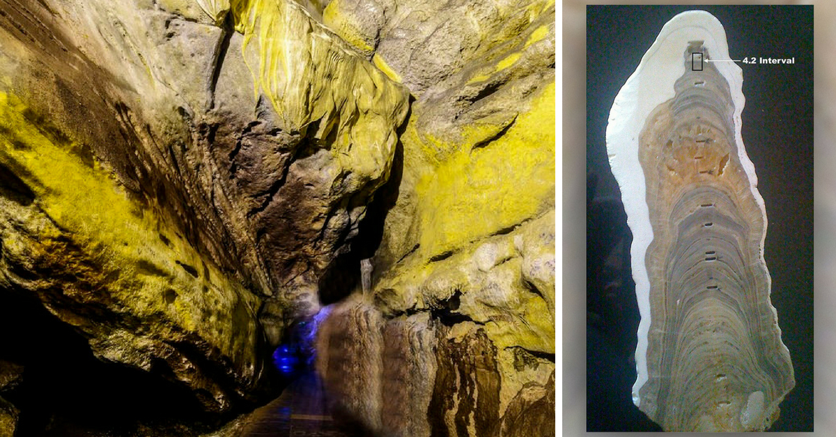 The stalagmite rocks from Mawmluh Caves