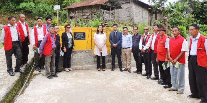 Village officials at Sishunu/ (Source: Twitter/Ministry of Rural Development)