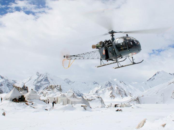 No. 114 Helicopter Unit (Siachen Pioneers) is a Helicopter Unit and is equipped with HAL Cheetah and based at Leh Air Force Station #Cheetah