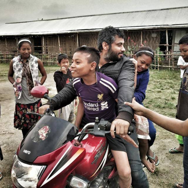 Bipin Dhane: From serving a corporation to serving the children of Majuli.