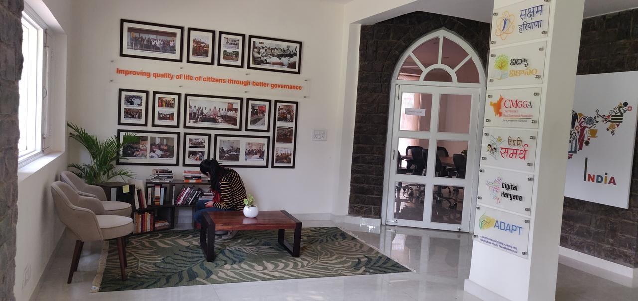 At the Samagra office in Sarvapriya Vihar, New Delhi.