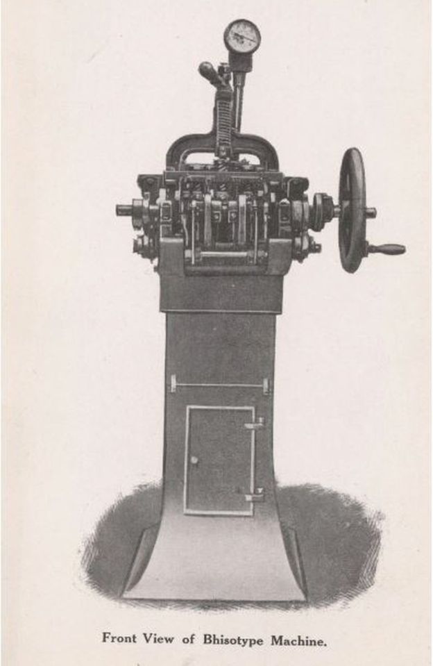 "If things had worked out differently compositors of the twentieth century would have worked the Bhisotype Machine rather than the Linotype and we would be talking about Shankar Abaji Bhisey not Ottmar Mergenthaler. " (Source: Twitter/ CPHC) 