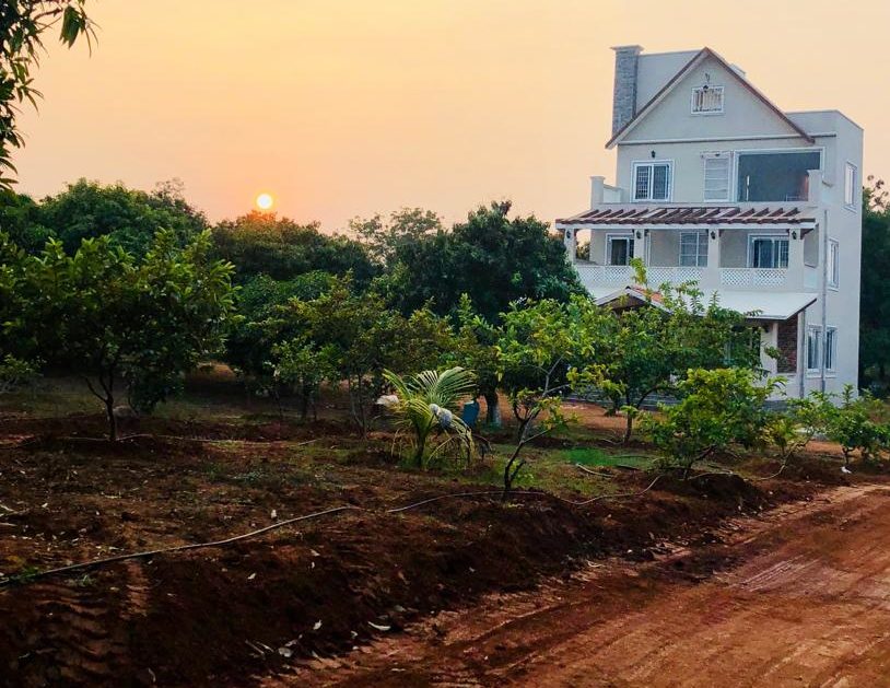 telangana Family turn land fruit forest organic mango sustainable workshop india