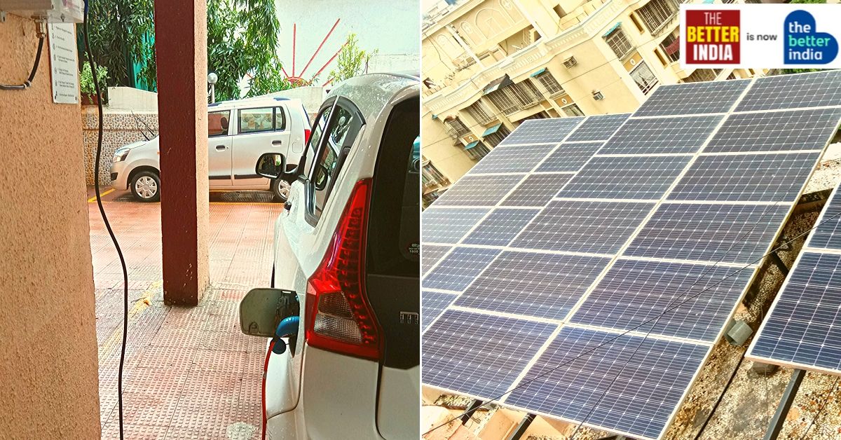 Mumbai Society Uses Sun to Charge Cars, Cuts Power Bills to 0!