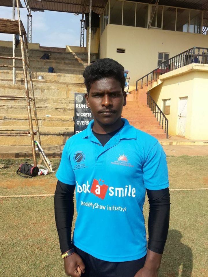 Sunil Ramesh Kumar (Source: Facebook/Cricket Association for the Blind in India)