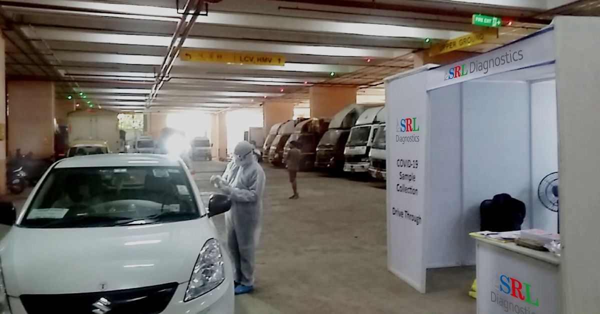 srl drive thru mumbai covid-19 testing
