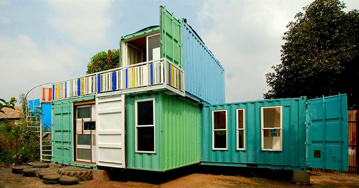 Pune Duo Turn Shipping Containers Into Portable Offices, Homes